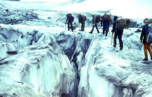 Ледники на подходе к Белухе.